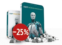NOD32 sleva 25%