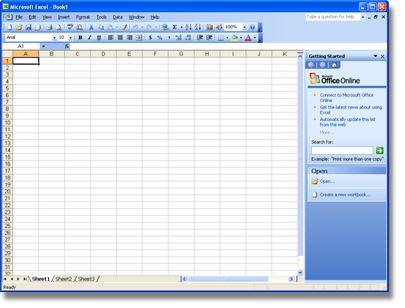 Microsoft Excel 2003