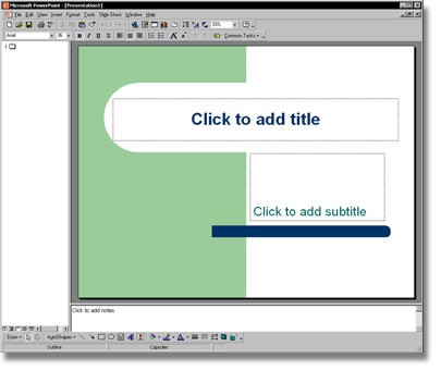Microsoft PowerPoint 2000